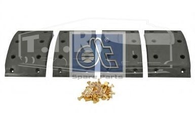1.35045, Накладки тормозные — Diesel Technic