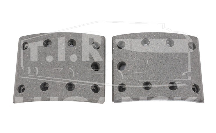 24200E, Накладки тормозные 143*178/410 — EXOVO