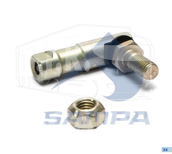 027.363, Наконечник троса КПП 8*10 — Sampa