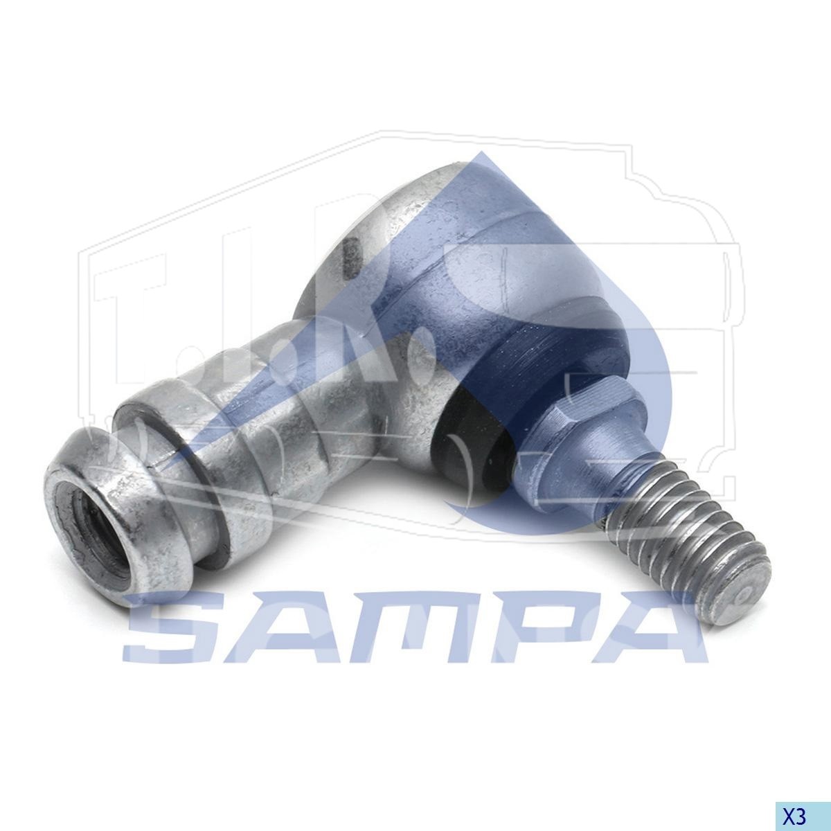 097.1127, Наконечник троса КПП — Sampa