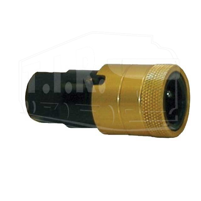 UC KLTC0164, Соединительная головка М22*1.5 жолтая (мама без клапана) — Universal Components
