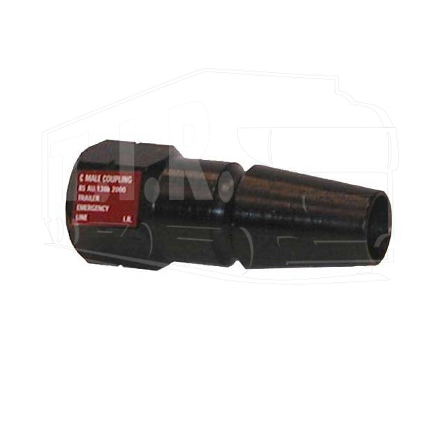 UC KLTC0162, Соединительная головка М22*1.5 красная (папа) — Universal Components