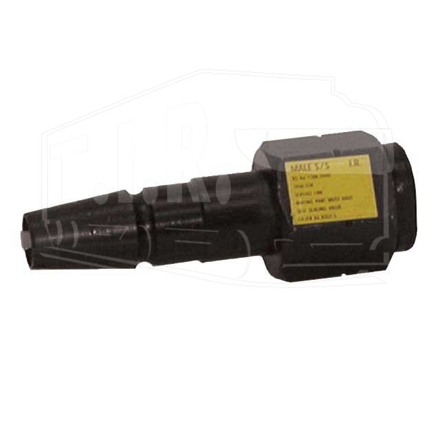 UC KLTC0163, Соединительная головка М22*1.5 жолтая (папа) — Universal Components