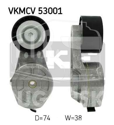 VKMCV53001, Натяжитель ремня — SKF