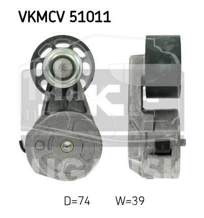 VKMCV 51011, Натяжитель ремня — SKF