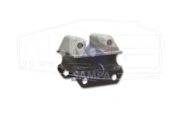 030.089, Подушка двигателя — Sampa