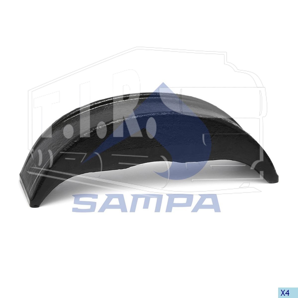 071.029, Опора стремянки 120 балка низ — Sampa