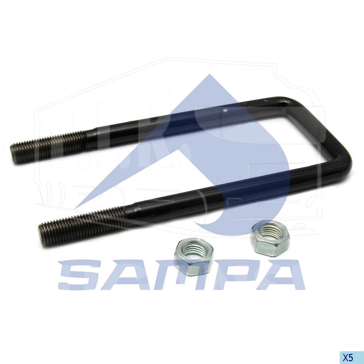 030.064/1, Стремянка 102*285*M20 перед — Sampa