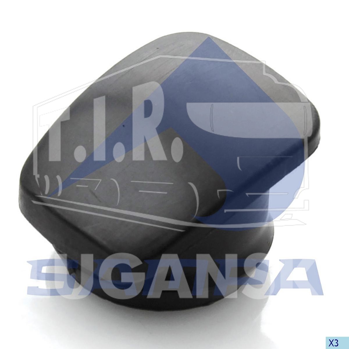 010.070, Крышка рукоятки рычага КПП — Sampa