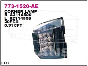 Указатель поворота LED R