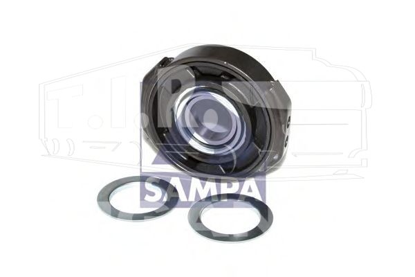 011.178, Подшипник подвесной D55 — Sampa