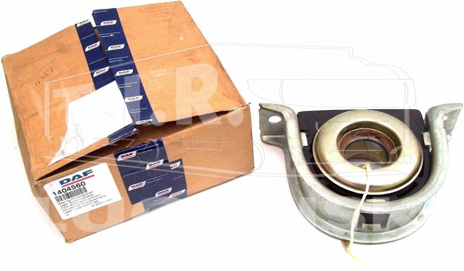 1404560, Подшипник подвесной D45 — DAF