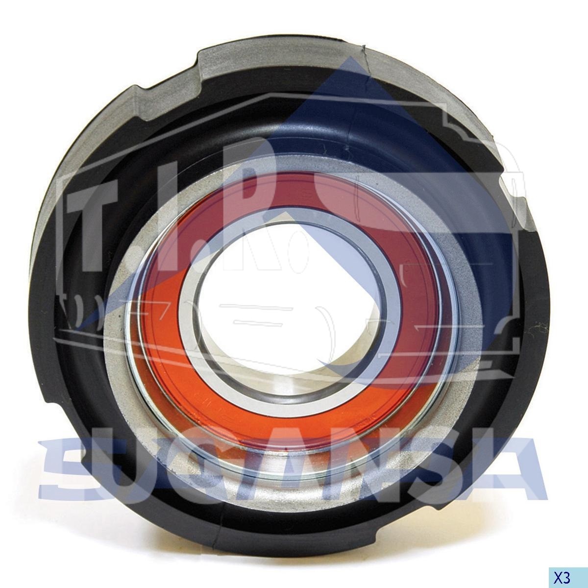 040.189, Подшипник подвесной D60 — Sampa