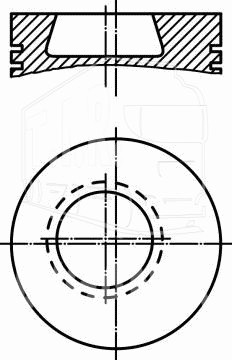 002 80 01, Поршень — Mahle
