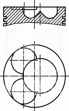 227 33 20, Поршень — Mahle