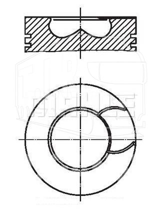 213 70 00, Поршень — Mahle