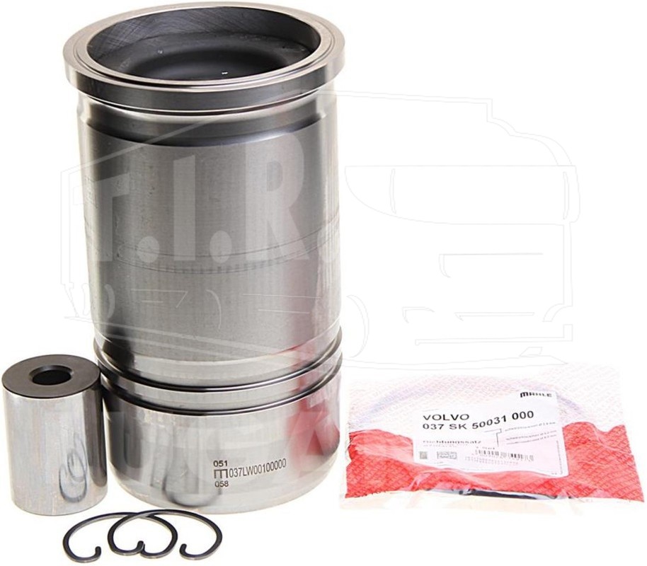 209 73 90, Поршневая группа d123.0 mm — Mahle