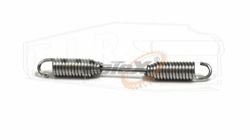ZX01.0127, Пружина колодки 230*22*3.5 — ZeTeX