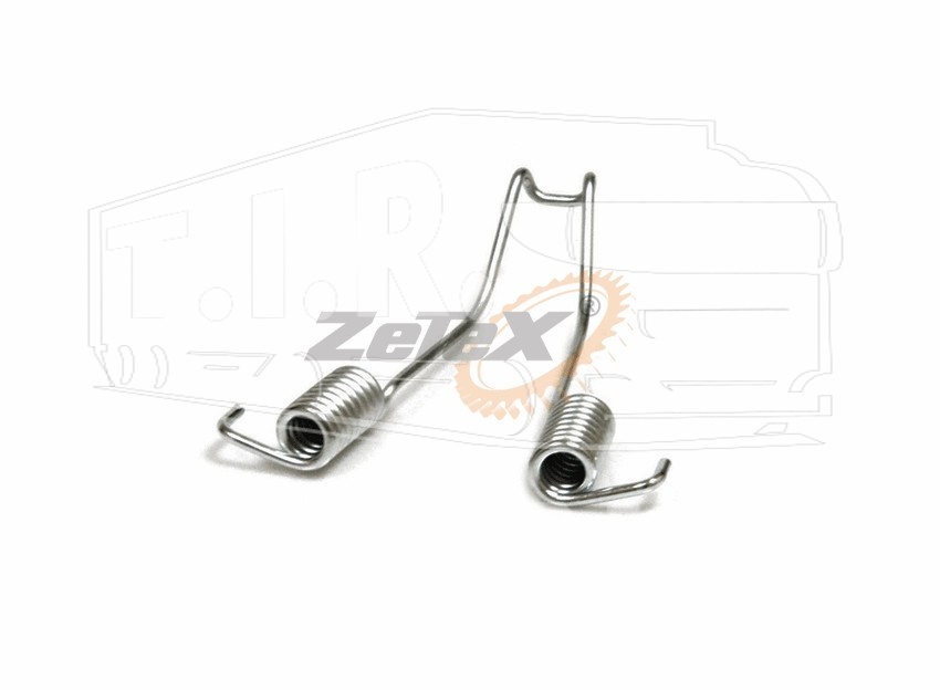 ZX01.0173, Пружина колодки 130*100*18.5*3.5 — ZeTeX