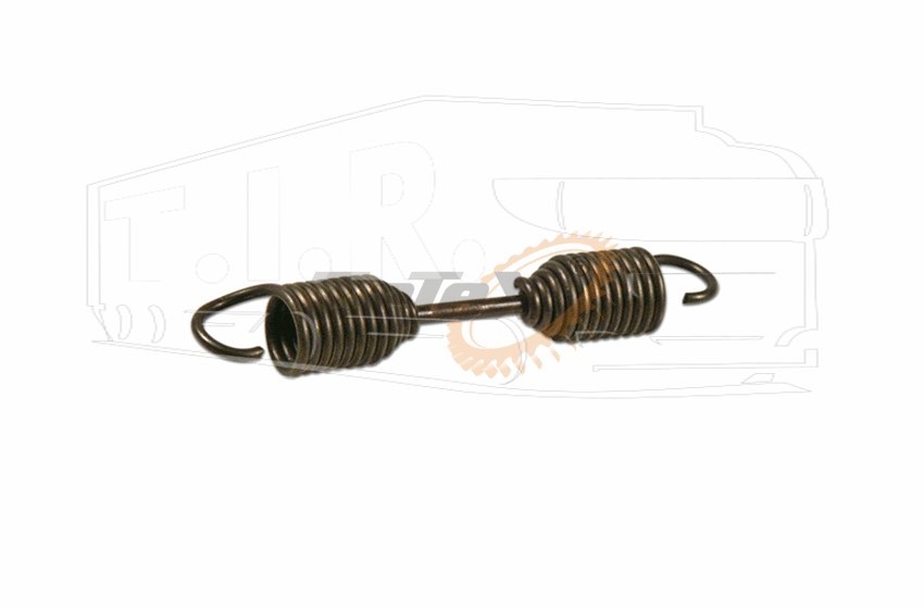 ZX04.0028, Пружина колодки 183*28*4/6 — ZeTeX