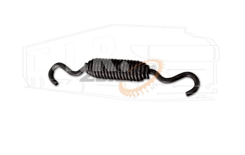ZX03.0031, Пружина колодки 142*19*5mm — ZeTeX