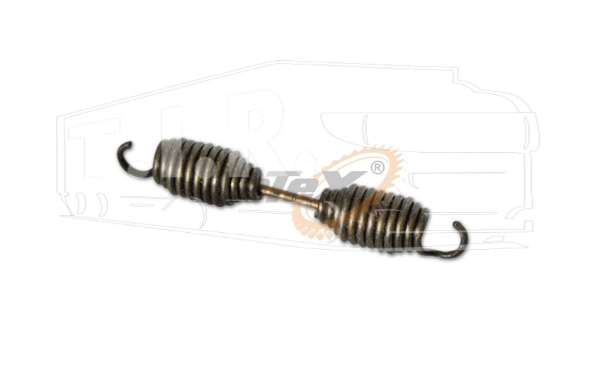 ZX03.0033, Пружина колодки 220*34*5.2 — ZeTeX