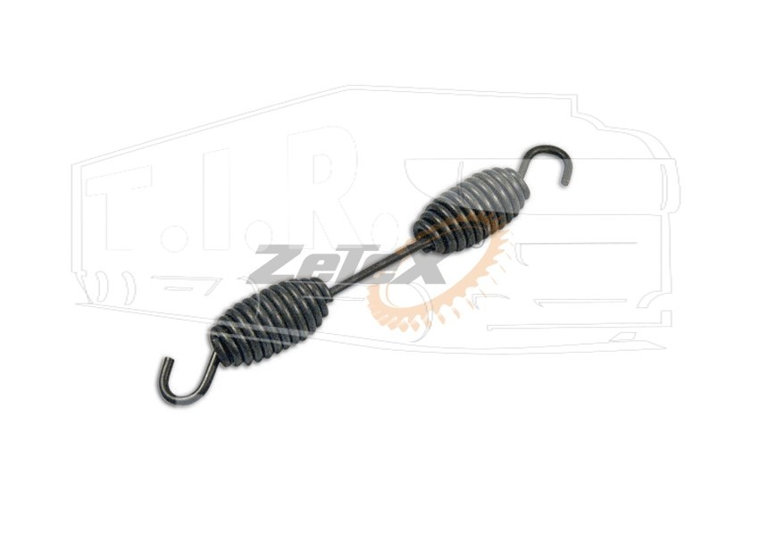 ZX02.0047, Пружина колодки 222*25*4,5 — ZeTeX