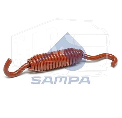085.030, Пружина колодки 142*19*5mm — Sampa