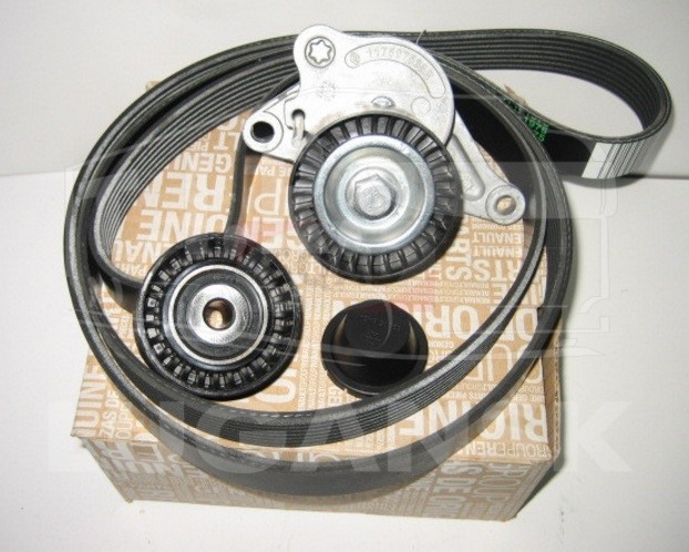 117209389R, Комплект поликлинового ремня 7PK1687 — Renault