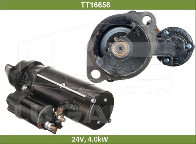 TT16658, Стартер 24В 4кВт 10T — Tesla