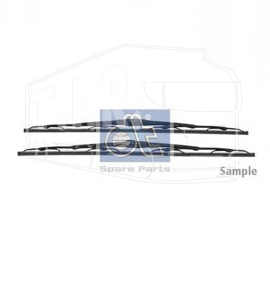6.88008, Комплект щеток стеклоочистителя, 600 мм — Diesel Technic