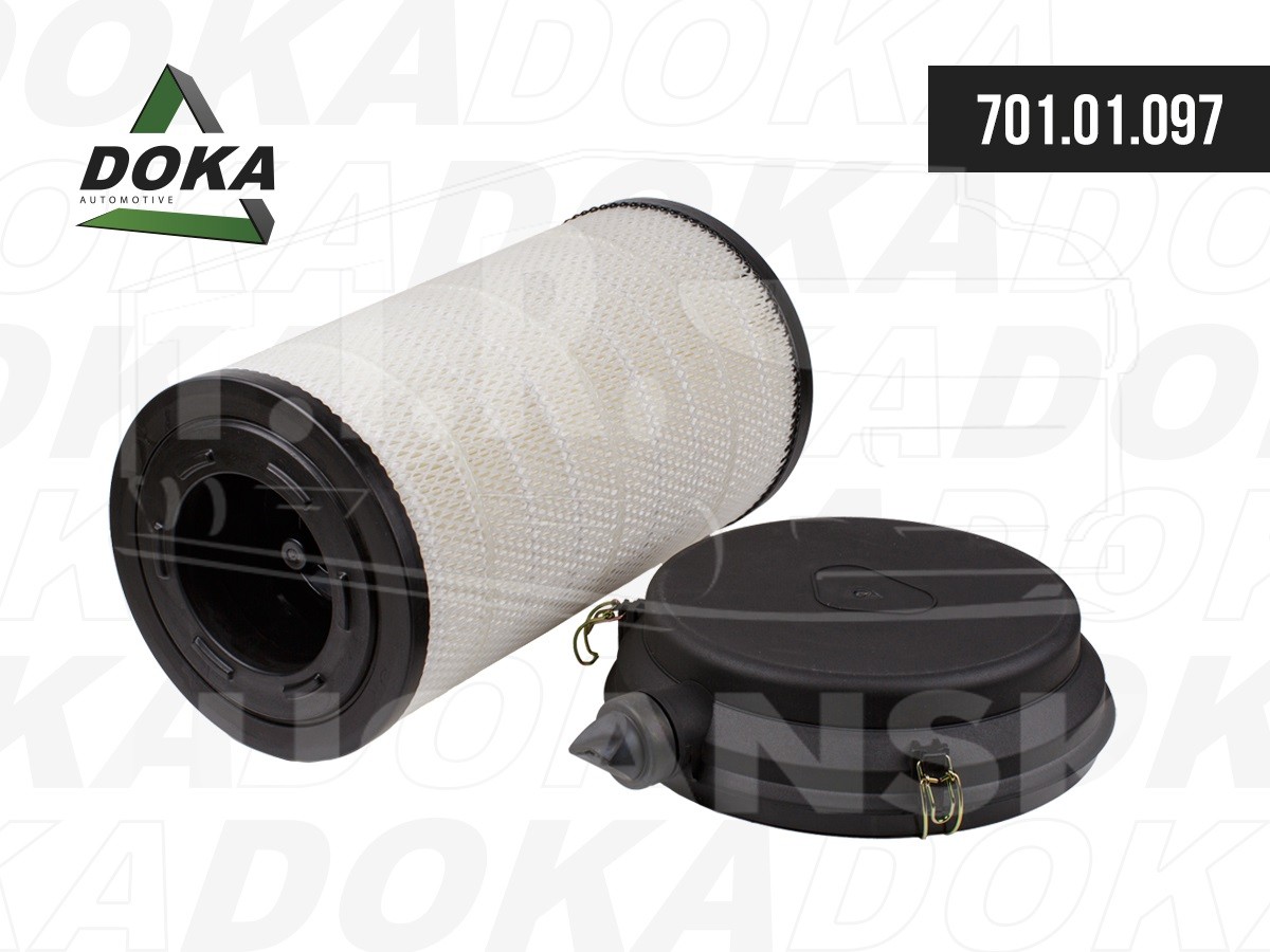 701.01.097, Фильтр воздушный + крышка — DOKA