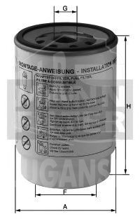 PL420/1x, Фильтр сепаратора — MANN-FILTER