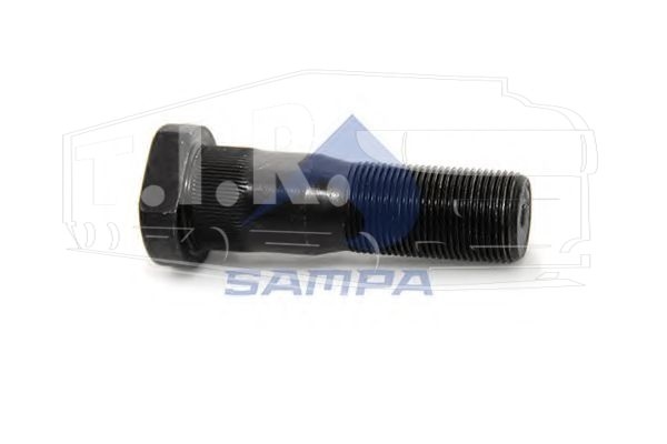 Шпилька колеса М22*1.5*77MM перед