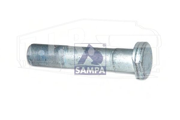 021.074, Шпилька колеса М22*1.5*38*110 — Sampa