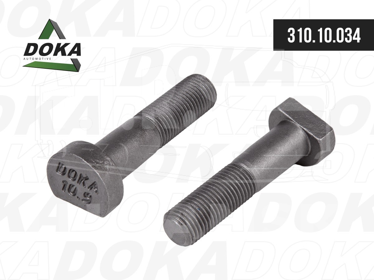 310.10.034, Болт колеса заднего M14x1.5 L=60* HB=10.9 — DOKA