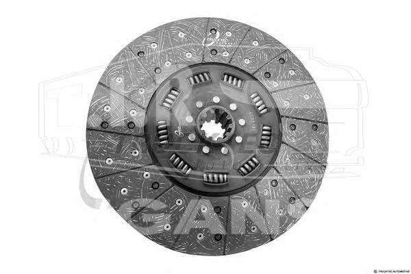 01.23.121, Clutch disc 350 mm — Trucktec